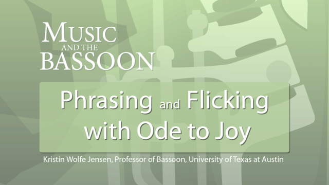 Play Video Phrasing and Flicking with "Ode to Joy"
